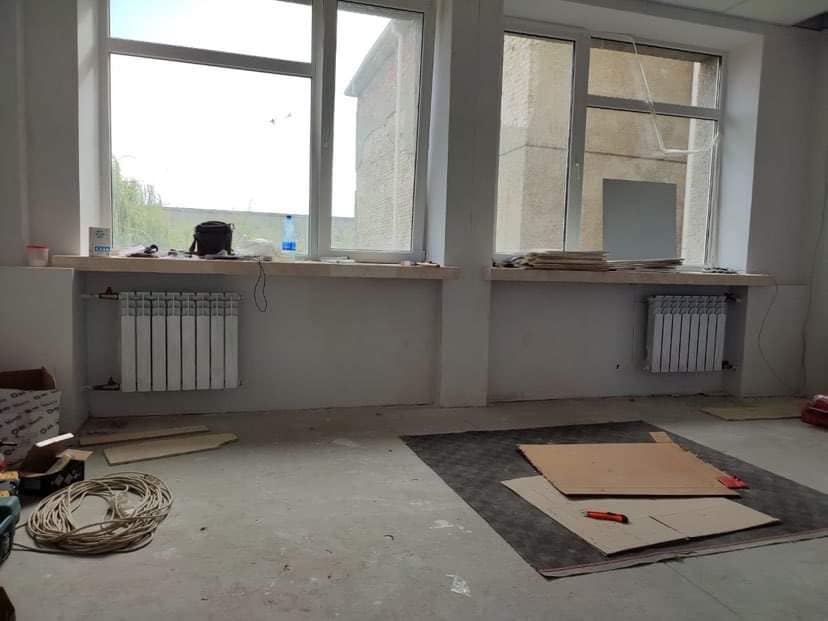 «АМК РЕМ-БУД» проводить ремонт у Вишгородській ЦРЛ