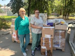 Володимир Поцелуєв про нові медичні надходження із Франції для сумських пацієнтів
