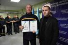Олексій Романько нагородив рятувальників, які працюють у найнебезпечніших громадах Сумщини